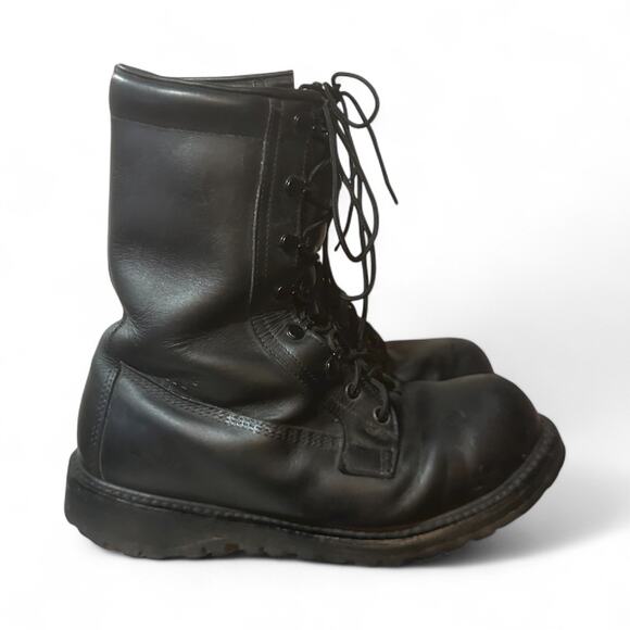 Rocky Combat Mens Sz 10 R Black Insulated Military Boots RB/01-01 US Vibram Sole - Picture 2 of 7